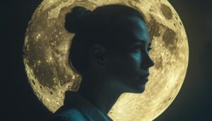 Waning gibbous spiritual meaning scientific research brain activity lunar effects consciousness